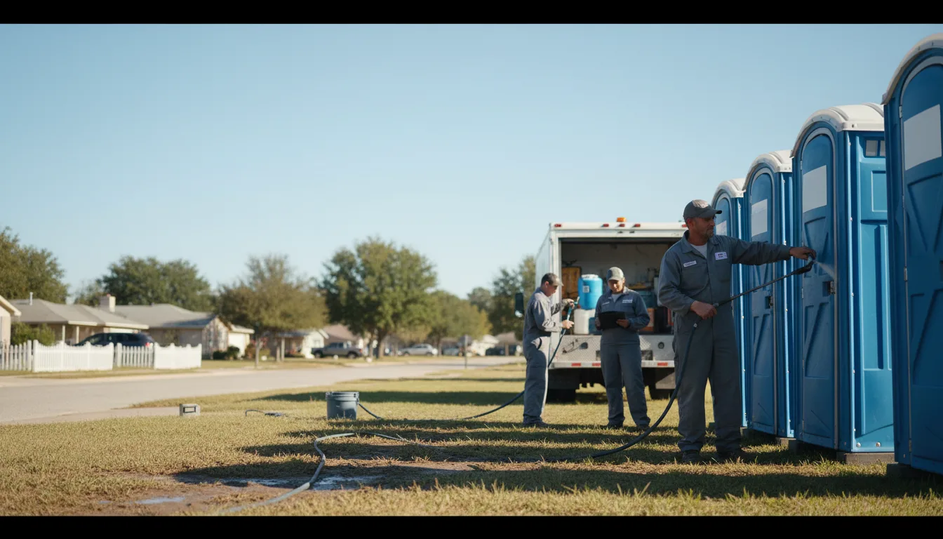 Long-Term Portable Toilet Rental in Palmetto, GA near me